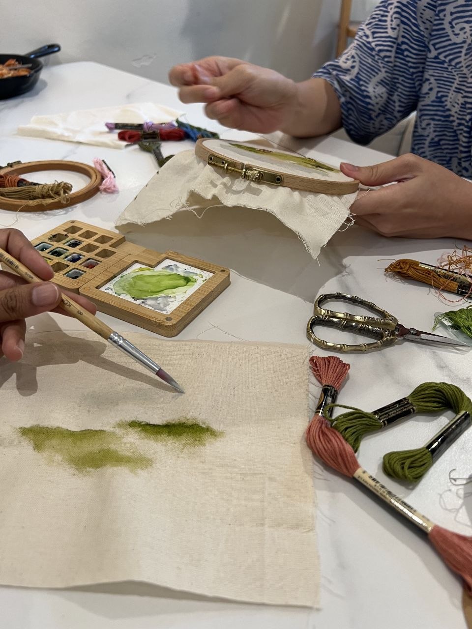 What Things Could Be - A watercolour & hand-embroidery workshop(26 Sep, Sat, 2.15-5pm)
